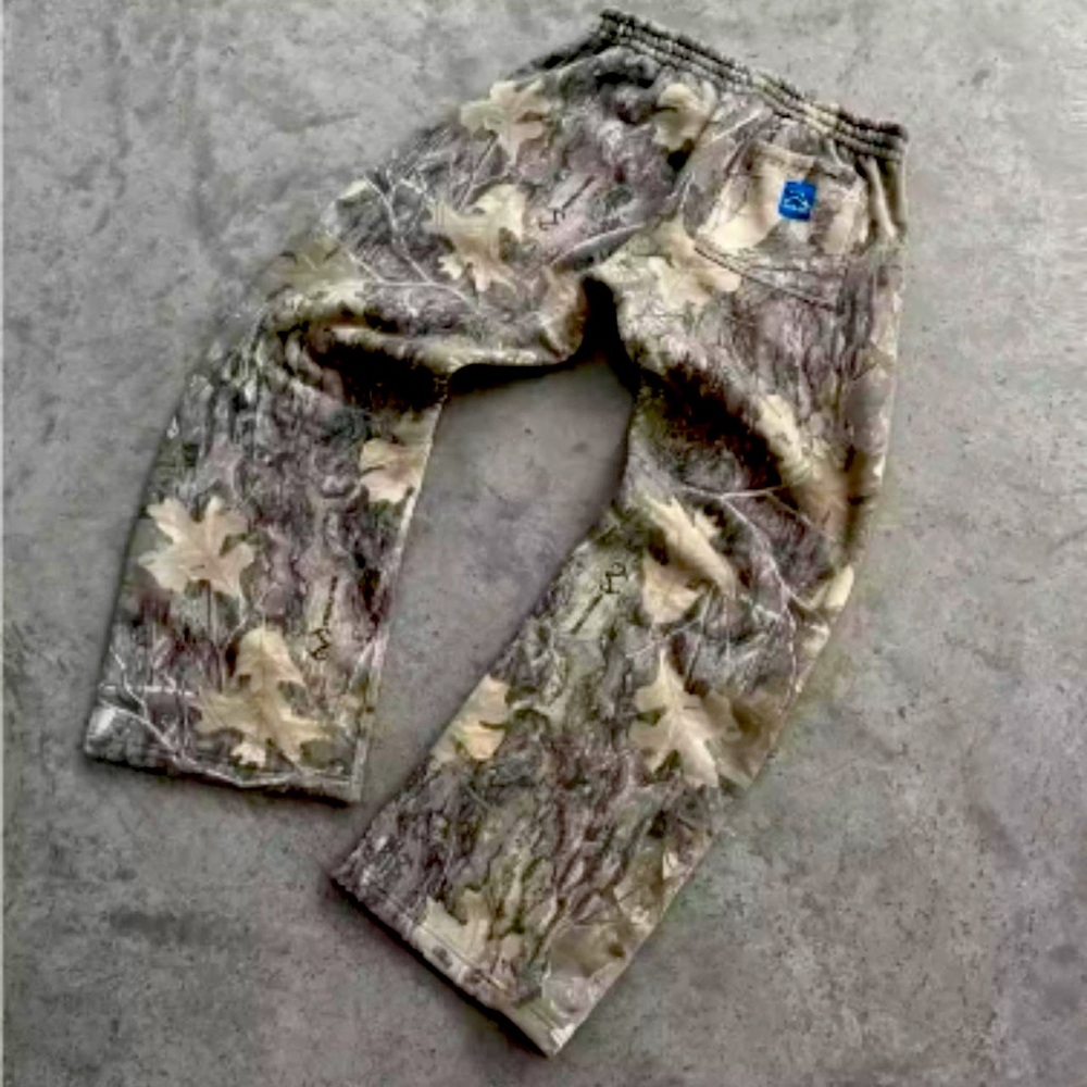 Y2K streetwear camo fashion pants